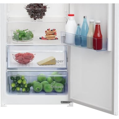 Réfrigérateur monoporte intégrable BEKO BSSA315K4SN - 309L - Blanc