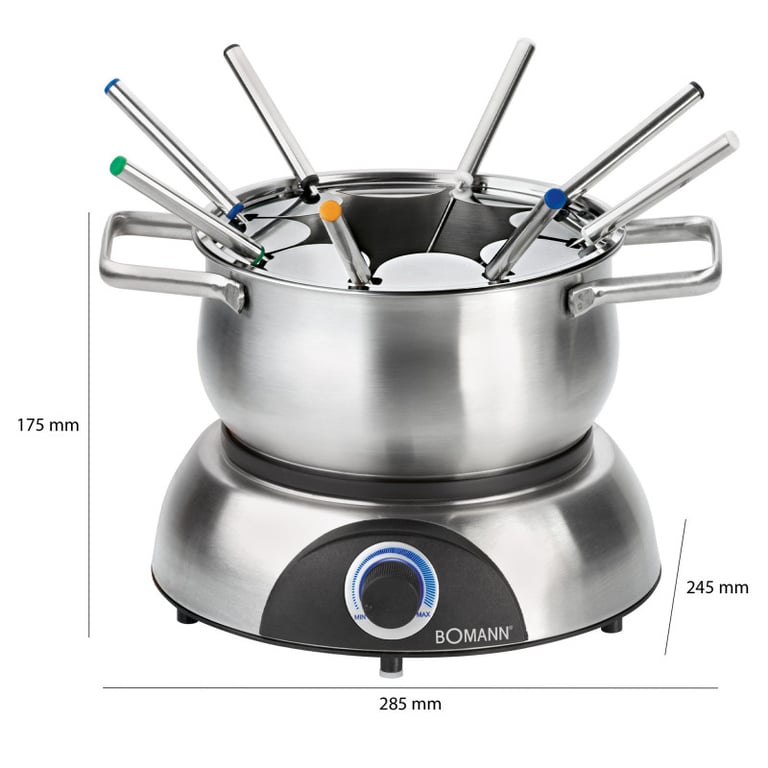 Set à fondue électrique Bomann FD2248CB - vue 3