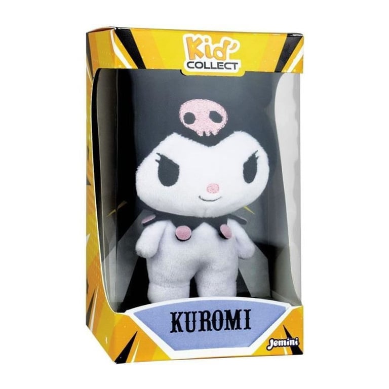 Peluche à collectionner Kuromi JEMINI Hello Kitty Kidcollect +/ 13 cm - vue 3