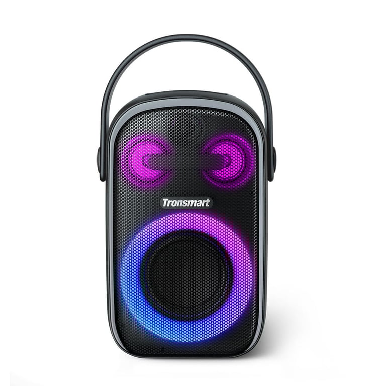 Tronsmart Halo 100 Haut-Parleur Bluetooth 5.3 Portable, 60W, Lumières Led, Étanchéité Ipx6, 18H De Lecture, Son Stéréo, Batterie Externe Et Application, Pour Extérieur - Bon État