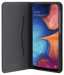 Coque clapet folio avec fente pour cartes & support pour Samsung Galaxy A20e 2019, Noir
