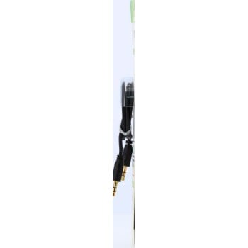 Hama Flexi-Slim câble audio 0,75 m 3,5mm Noir