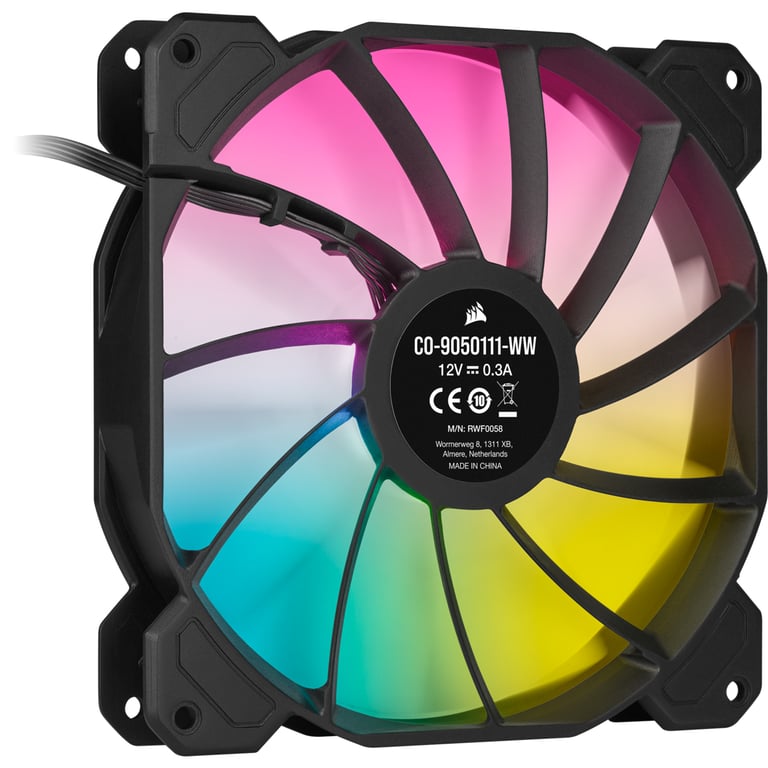 Corsair SP140 RGB ELITE Boitier PC Ventilateur 14 cm 2 pièce Neuf - vue 6