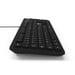 Port Designs 900752-UK teclado Universal USB QWERTY Inglés británico Negro