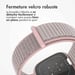 imoshion Bracelet en nylon pour Fitbit Versa 4/ 3 / Sense (2) - Rose