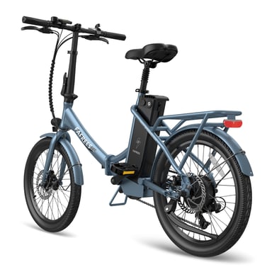 Bicicleta eléctrica FAFREES F20 Lasting - Motor 250W Batería 36V18.2Ah Autonomía 120KM - Gris Azul
