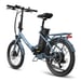 Bicicleta eléctrica FAFREES F20 Lasting - Motor 250W Batería 36V18.2Ah Autonomía 120KM - Gris Azul