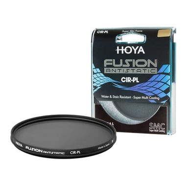 HOYA Fusion Filtro polarizador circular antiestático D37mm