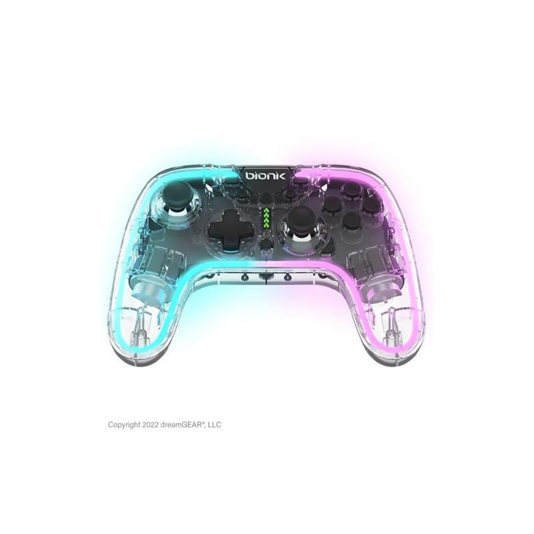 Manette Gaming Bionik Sirex Neoglow pour Nintendo Switch Neuf