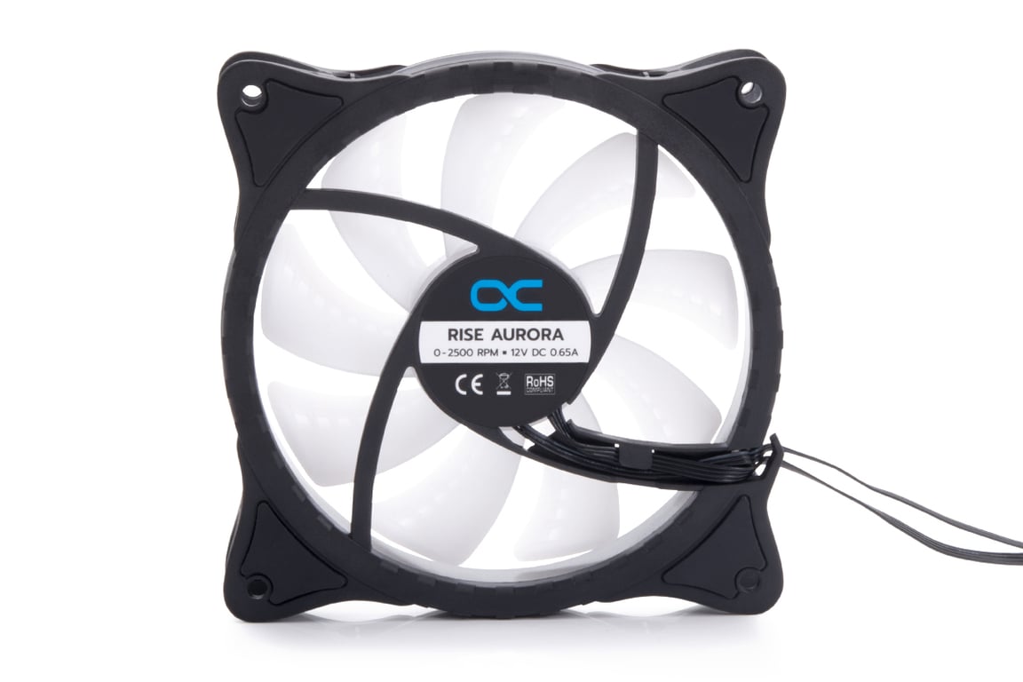 Alphacool Rise Aurora Boitier PC Ventilateur 12 cm Translucide 1 pièce Neuf - vue 3