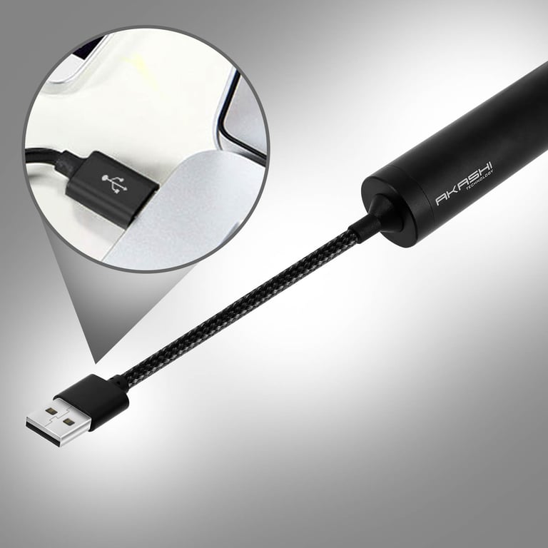 Powerbank 2600mAh Câble 3 en 1 Micro USBLightningUSB C LED Akashi Neuf - vue 3