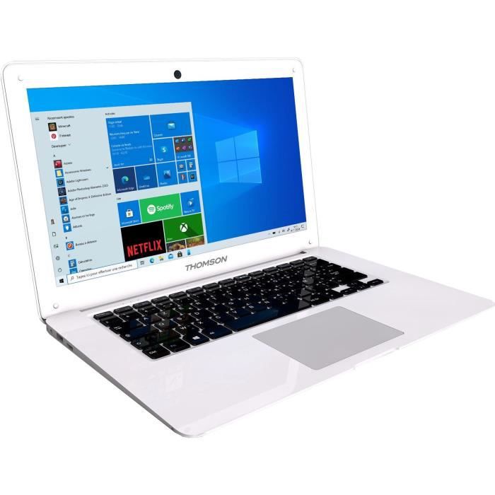 PC Portable - THOMSON - NEO13 - 13,3 HD - Intel Celeron - RAM 4Go -  Stockage 64Go eMMC - Windows 10 S - AZERTY - Thomson