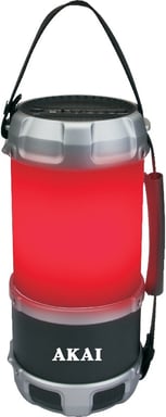 Akai ABTS-S38 altoparlante portatile e per feste Nero, Argento 14 W