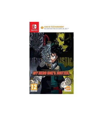 My Hero One's Justice Jeu Nintendo Switch - Code in a box