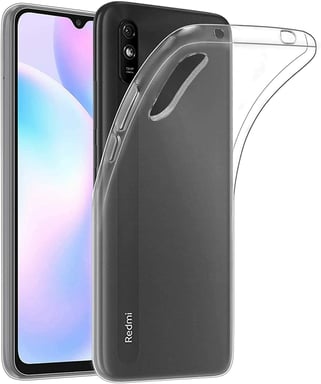 Coque pour Xiaomi Redmi 9A 4G Souple Transparente  Bumper en Gel TPU Invisible pochette XEPTIO