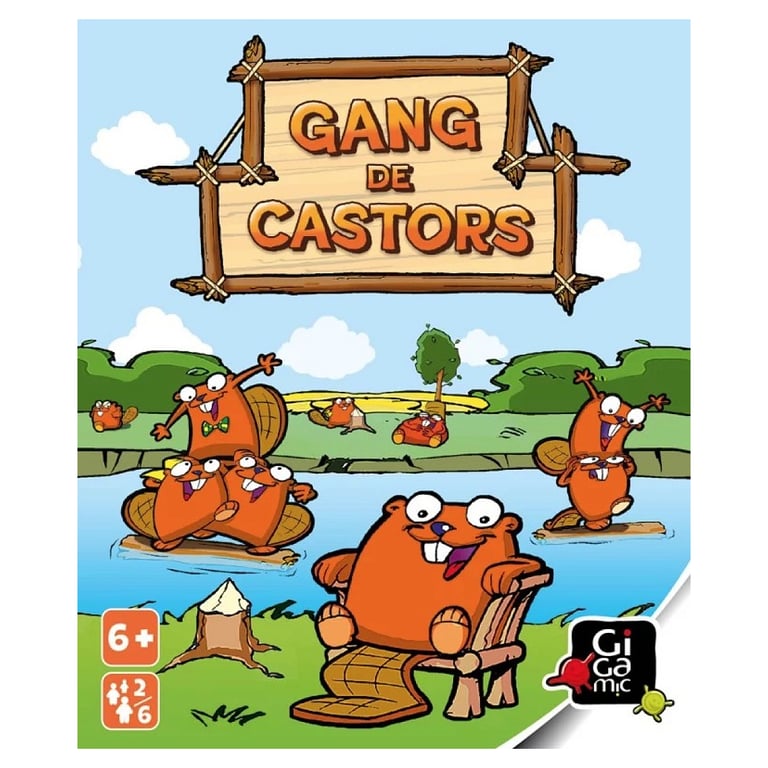 Jeu d’ambiance Gigamic Gang de Castors - vue 3