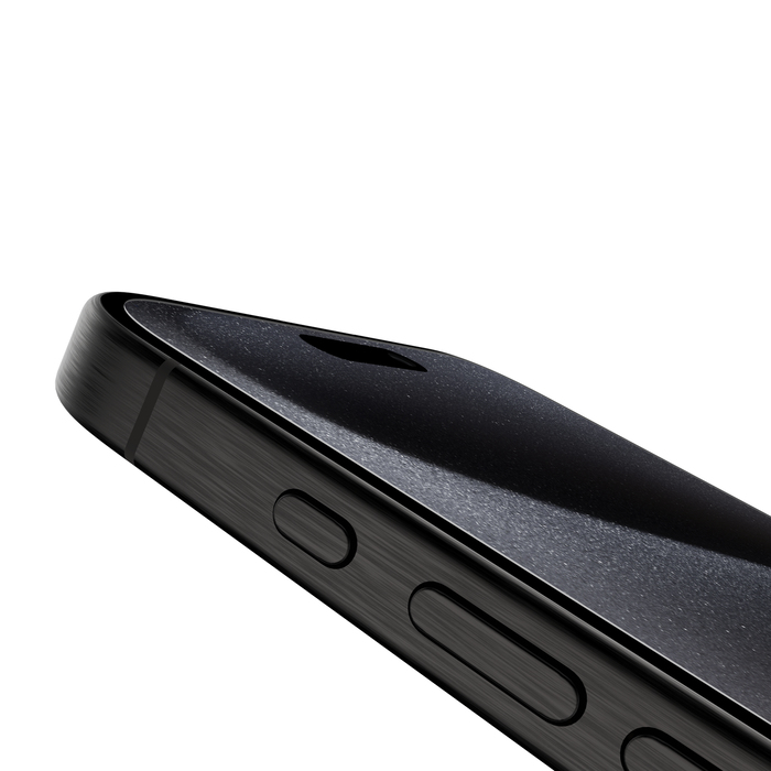 Belkin ScreenForce UltraGlass 2 pour iPhone 15 Pro Max Translucide - vue 5