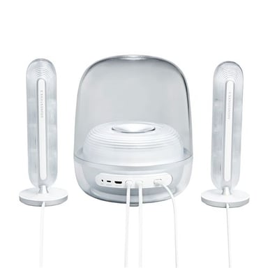 Soundsticks 5 - Enceinte sans fil à 2.1 canaux Harman France Bluetooth, Blanc
