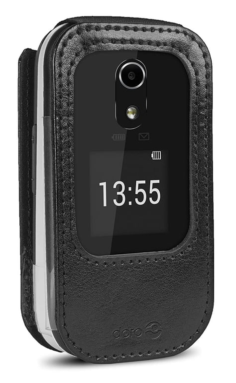 Bigben Connected DOROHOUSSE7070N Custodia protettiva per telefoni cellulari Nero Doro 6050/7060/7070