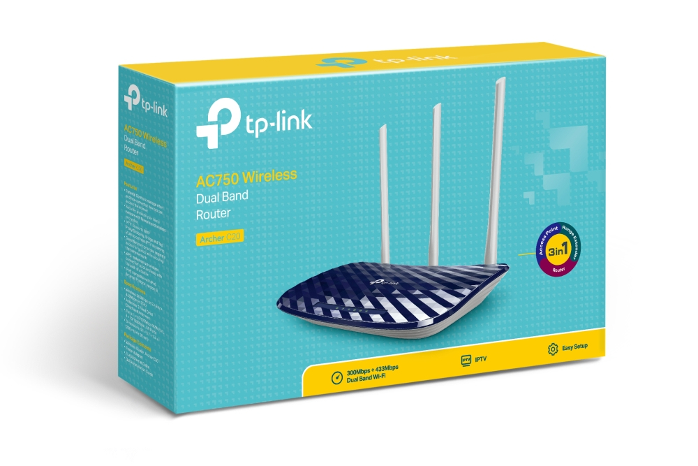 TP Link AC750 routeur sans fil Fast Ethernet Bi bande 2 4 GHz / 5 GHz Neuf - vue 2