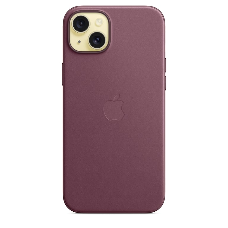 Apple FineWoven with MagSafe Mûre iPhone 15 Plus Violet - vue 3