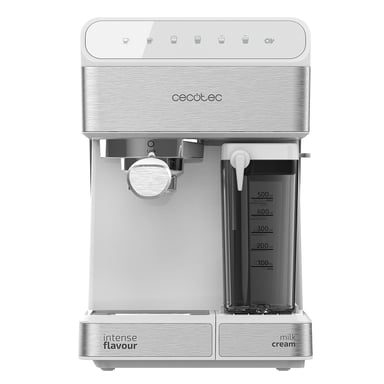 Macchina da caffè semi-automatica Cecotec Power Instant-Ccino 20 Touch, 20 bar, serbatoio latte 500 ml, controllo touch, acciaio inox