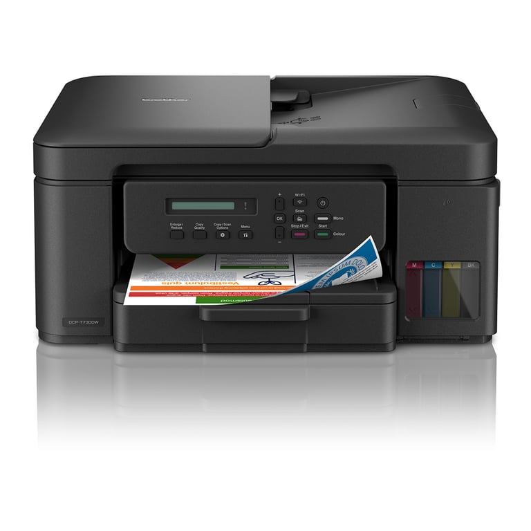 Brother DCP-T730DW imprimante multifonction Jet d'encre A4 6000 x 1200 DPI 27 ppm Wifi - Excellent état Comme neuf - Brother reconditionné disponible sur Pixmania