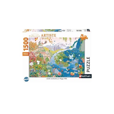 Puzzle Jardín encantado de Peggy Nille - 1500 piezas para adultos