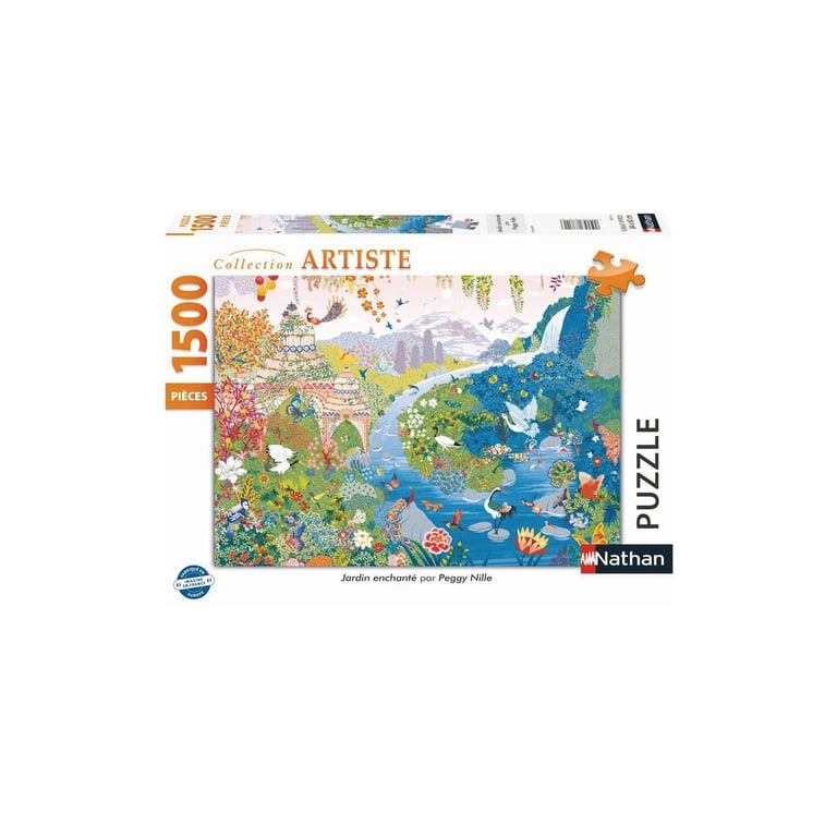 Puzzle Jardin Enchanté de Peggy Nille 1500 Pièces pour Adultes Neuf - vue 2