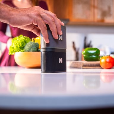 Kodak Soundbrix - Enceinte Gris - vue 3