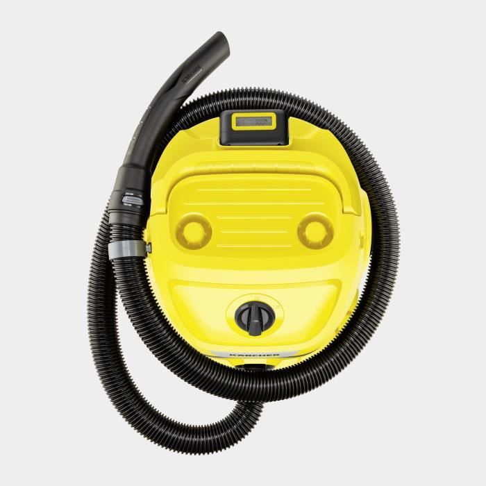 Aspirateur eau et poussieres sans fil WD 2-18 V-12/18 (sans batterie) KARCHER - Neuf
