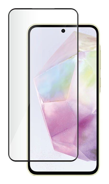 Protège écran en verre trempé 2.5D BigBen Connected pour Samsung Galaxy A36 5G et A56 5G + SmartFrame - vue 2