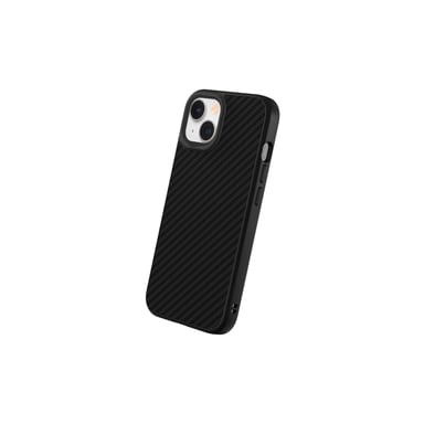 Custodia RHINOSHIELD compatibile con [iPhone 15] SolidSuit - custodia sottile con tecnologia di assorbimento degli urti e finitura opaca premium - Carbonio