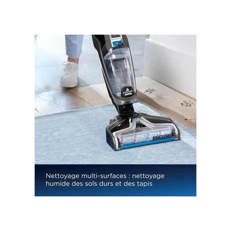 Aspirateur Laveur Bissell Crosswave C6 Select – 255 W, Nettoyage Multi-Surfaces - vue 4