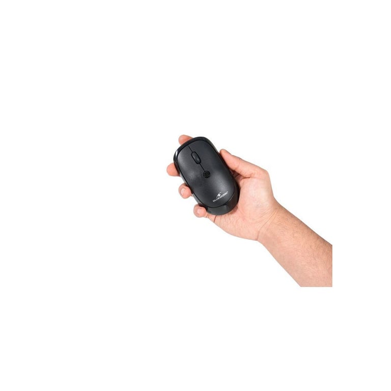 Souris sans fil BLUESTORK OFFICE 35 PC/Mac Noir design compact bas profil - Neuf