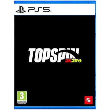 TopSpin 2K25 (PS5) - Le jeu de tennis ultime avec les légendes Federer et Williams