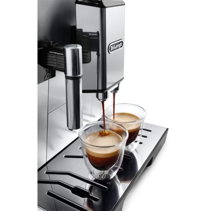 Machine expresso automatique avec broyeur - DELONGHI Dinamica ECAM 350.55.B - Noir - Neuf
