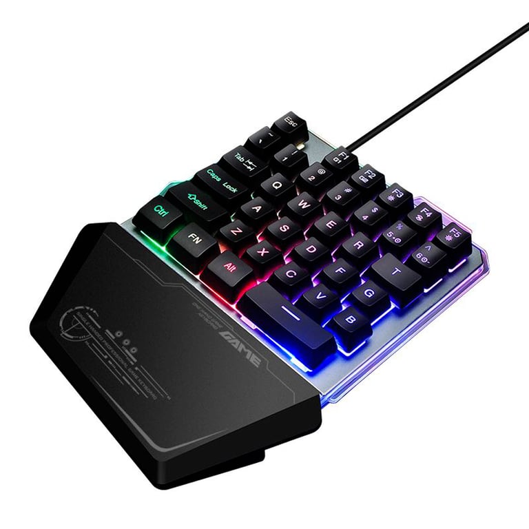 Ovegna SHK1 : Clavier pour Gamers à Une Main (One Hand) Mécanique - Neuf