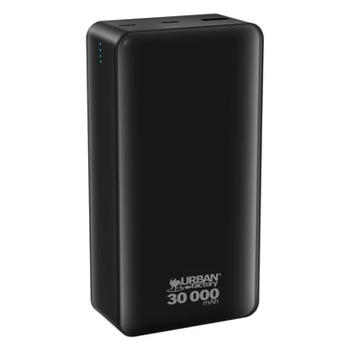 URBAN FACTORY JUICEE Max USB-C In and Out / USB-A Powerbank 30.000mAh