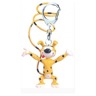 Llavero Marsupilami Feliz - Accesorio Divertido y Colorido