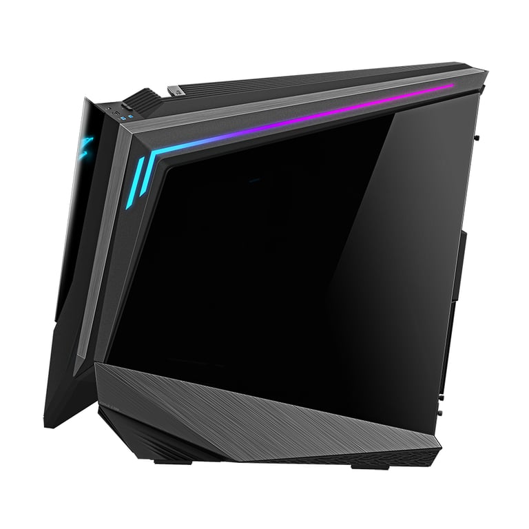 GIGABYTE AORUS C700 GLASS Boîtier PC – Grand tour prend en charge jusqu'à E ATX & radiateurs de 420 mm 5 ventilateurs 120 mm préinstallés USB 3.1 Type C RGB Fusion Neuf - vue 2
