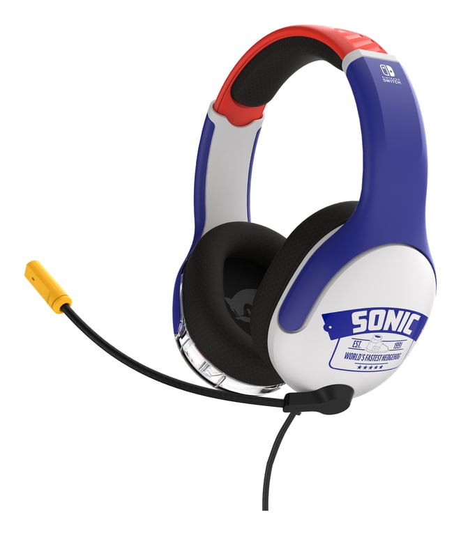 Casque filaire Pdp NSW Realmz AirlitePlus Wired Sonic pour Nintendo Switch et Nintendo Switch Modèle OLED et - vue 2