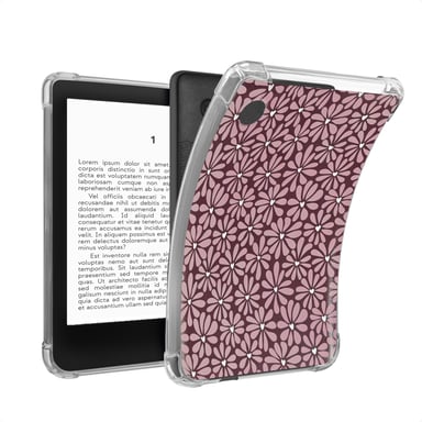 imoshion Coque Design Clear pour Kobo Clara Colour / Clara BW - Bloom Love Blush