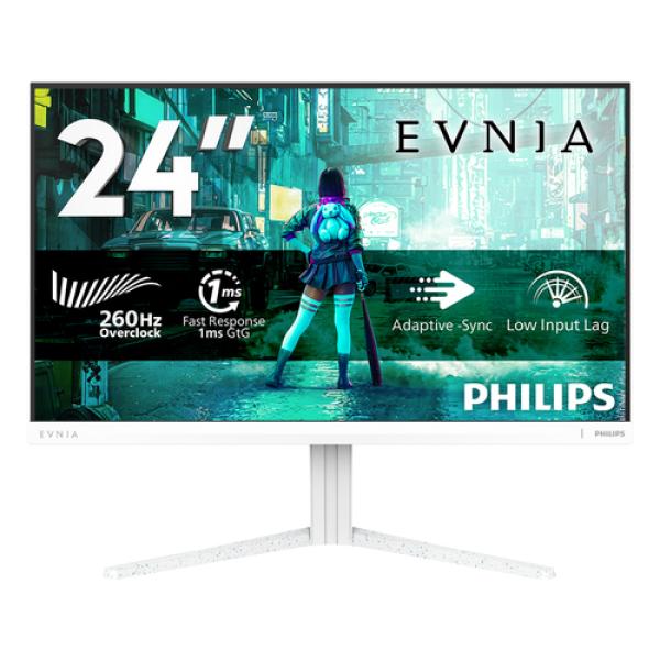 Philips Evnia 3000 24M2N3201PL Écran LED 24 23.8 visualisable 1920 x 1080 Full HD @ 260 Hz Fast IPS 1000:1 HDR10 0.3 ms HDMI DisplayPort - vue 5