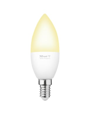 Trust 71284 illuminazione intelligente Lampadina intelligente Wi-Fi Bianca