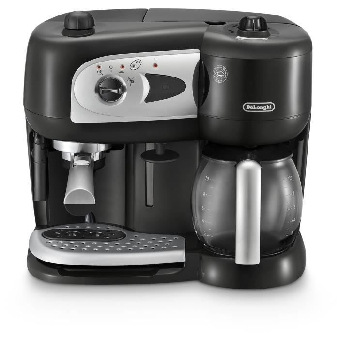 Machine Expresso combiné pompe DELONGHI BCO261B.1 15 bars Dosettes et Café moulu et - vue 4