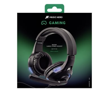 SBS MHHEADBUSTERK écouteur/casque Avec fil Arceau Jouer Noir