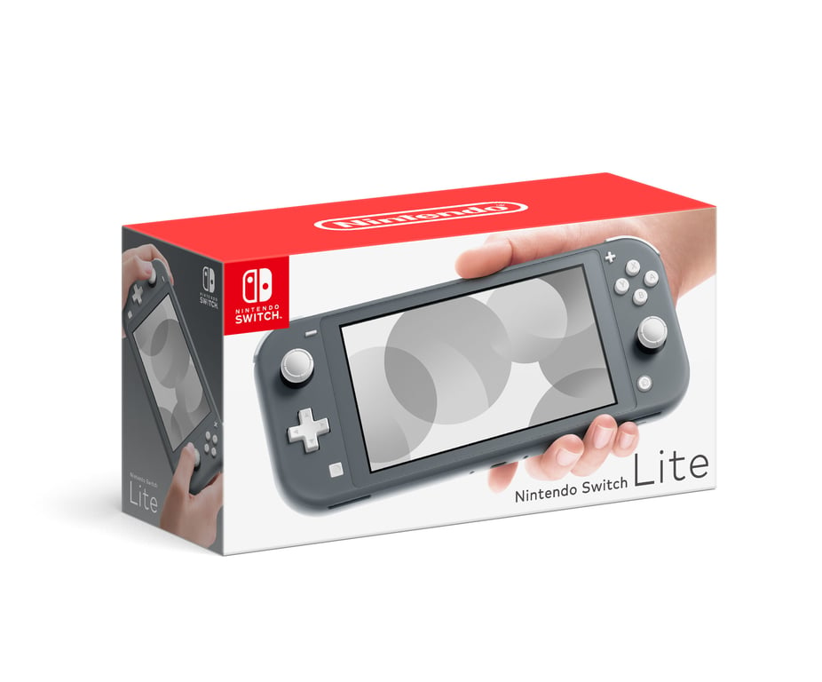 Switch Lite + Fifa 20 console de jeux portables 14 cm (5.5") 32 Go Écran  tactile Wifi Gris - Nintendo