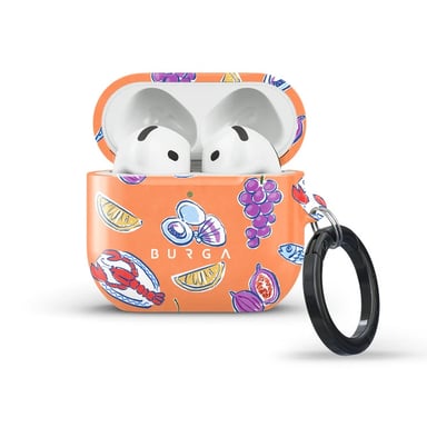 Burga Coque rigide pour Apple AirPods 4 - Sunset Dinner