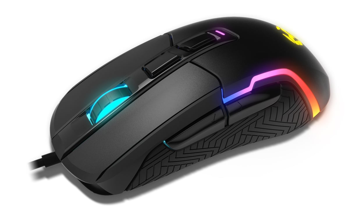 Souris Krom NXKROMKICK – Gaming, Optique 6200 DPI, RGB, 7 Boutons - vue 3